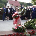 12.07.2018 Michniów. Uroczystości Dnia Walki i Męczeństwa Wsi Polskiej. Poseł PO Marzena Okła - Drewnowicz / Jarosław Kubalski / Radio Kielce