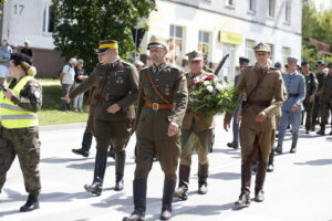 12.08.2018 Kielce. 38. Marsz Szlakiem I Kompanii Kadrowej / Jarosław Kubalski / Radio Kielce