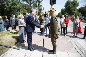 12.08.2018 Kielce. 38. Marsz Szlakiem I Kompanii Kadrowej / Jarosław Kubalski / Radio Kielce