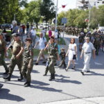 12.08.2018 Kielce. 38. Marsz Szlakiem I Kompanii Kadrowej / Jarosław Kubalski / Radio Kielce