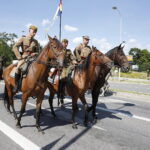 12.08.2018 Kielce. 38. Marsz Szlakiem I Kompanii Kadrowej / Jarosław Kubalski / Radio Kielce
