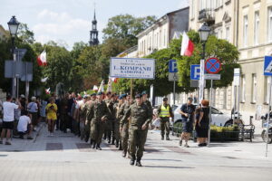 12.08.2018 Kielce. 38. Marsz Szlakiem I Kompanii Kadrowej / Jarosław Kubalski / Radio Kielce