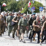 12.08.2018 Kielce. 38. Marsz Szlakiem I Kompanii Kadrowej / Jarosław Kubalski / Radio Kielce