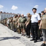 12.08.2018 Kielce. 38. Marsz Szlakiem I Kompanii Kadrowej / Jarosław Kubalski / Radio Kielce