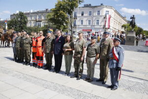 12.08.2018 Kielce. 38. Marsz Szlakiem I Kompanii Kadrowej / Jarosław Kubalski / Radio Kielce