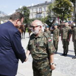 12.08.2018 Kielce. 38. Marsz Szlakiem I Kompanii Kadrowej / Jarosław Kubalski / Radio Kielce