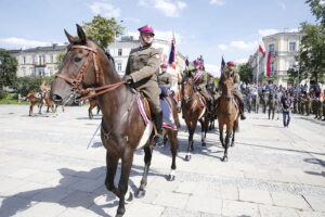 12.08.2018 Kielce. 38. Marsz Szlakiem I Kompanii Kadrowej / Jarosław Kubalski / Radio Kielce