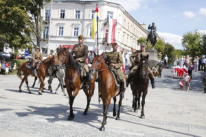 12.08.2018 Kielce. 38. Marsz Szlakiem I Kompanii Kadrowej / Jarosław Kubalski / Radio Kielce