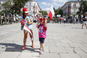 12.08.2018 Kielce. 38. Marsz Szlakiem I Kompanii Kadrowej / Jarosław Kubalski / Radio Kielce