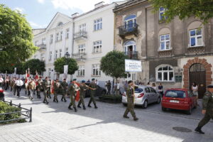 12.08.2018 Kielce. 38. Marsz Szlakiem I Kompanii Kadrowej / Jarosław Kubalski / Radio Kielce