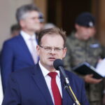 12.08.2018 Kielce. 38. Marsz Szlakiem I Kompanii Kadrowej. Jan Józef Kasprzyk, szef Urzędu ds. Kombatantów i Osób Represjonowanych / Jarosław Kubalski / Radio Kielce