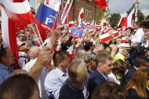 19.08.2018 Sandomierz. Wizyta premiera Mateusza Morawieckiego / Jarosław Kubalski / Radio Kielce