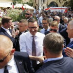 19.08.2018 Sandomierz. Wizyta premiera Mateusza Morawieckiego / Jarosław Kubalski / Radio Kielce