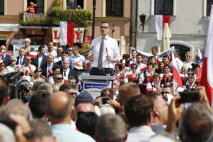 19.08.2018 Sandomierz. Wizyta premiera Mateusza Morawieckiego / Jarosław Kubalski / Radio Kielce