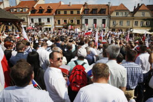 19.08.2018 Sandomierz. Wizyta premiera Mateusza Morawieckiego / Jarosław Kubalski / Radio Kielce