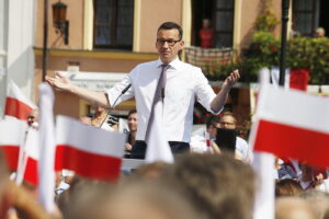 19.08.2018 Sandomierz. Wizyta premiera Mateusza Morawieckiego / Jarosław Kubalski / Radio Kielce