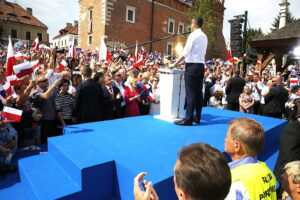 19.08.2018 Sandomierz. Wizyta premiera Mateusza Morawieckiego / Jarosław Kubalski / Radio Kielce