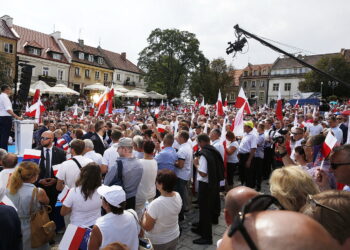 19.08.2018 Sandomierz. Wizyta premiera Mateusza Morawieckiego / Jarosław Kubalski / Radio Kielce