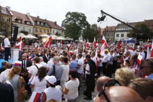 19.08.2018 Sandomierz. Wizyta premiera Mateusza Morawieckiego / Jarosław Kubalski / Radio Kielce