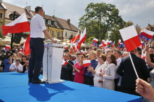 19.08.2018 Sandomierz. Wizyta premiera Mateusza Morawieckiego / Jarosław Kubalski / Radio Kielce