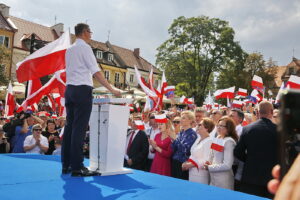 19.08.2018 Sandomierz. Wizyta premiera Mateusza Morawieckiego / Jarosław Kubalski / Radio Kielce