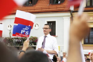 19.08.2018 Sandomierz. Wizyta premiera Mateusza Morawieckiego / Jarosław Kubalski / Radio Kielce