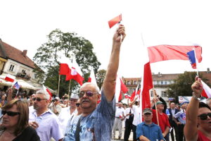 19.08.2018 Sandomierz. Wizyta premiera Mateusza Morawieckiego / Jarosław Kubalski / Radio Kielce