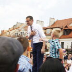 19.08.2018 Sandomierz. Wizyta premiera Mateusza Morawieckiego / Jarosław Kubalski / Radio Kielce