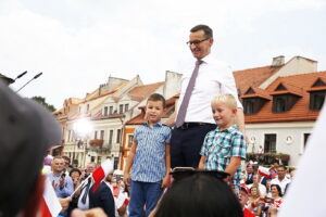 19.08.2018 Sandomierz. Wizyta premiera Mateusza Morawieckiego / Jarosław Kubalski / Radio Kielce