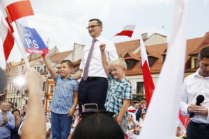 19.08.2018 Sandomierz. Wizyta premiera Mateusza Morawieckiego / Jarosław Kubalski / Radio Kielce