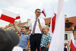 19.08.2018 Sandomierz. Wizyta premiera Mateusza Morawieckiego / Jarosław Kubalski / Radio Kielce