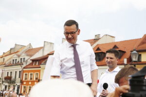 19.08.2018 Sandomierz. Wizyta premiera Mateusza Morawieckiego / Jarosław Kubalski / Radio Kielce