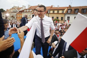 19.08.2018 Sandomierz. Wizyta premiera Mateusza Morawieckiego / Jarosław Kubalski / Radio Kielce