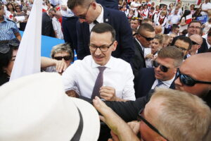 19.08.2018 Sandomierz. Wizyta premiera Mateusza Morawieckiego / Jarosław Kubalski / Radio Kielce