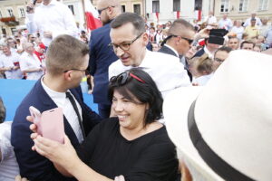 19.08.2018 Sandomierz. Wizyta premiera Mateusza Morawieckiego / Jarosław Kubalski / Radio Kielce