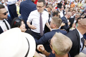 19.08.2018 Sandomierz. Wizyta premiera Mateusza Morawieckiego / Jarosław Kubalski / Radio Kielce