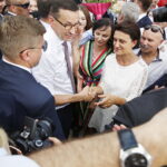 19.08.2018 Sandomierz. Wizyta premiera Mateusza Morawieckiego / Jarosław Kubalski / Radio Kielce
