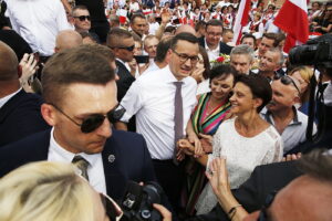 19.08.2018 Sandomierz. Wizyta premiera Mateusza Morawieckiego / Jarosław Kubalski / Radio Kielce