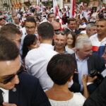 19.08.2018 Sandomierz. Wizyta premiera Mateusza Morawieckiego / Jarosław Kubalski / Radio Kielce