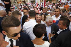 19.08.2018 Sandomierz. Wizyta premiera Mateusza Morawieckiego / Jarosław Kubalski / Radio Kielce