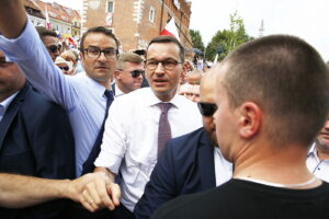 19.08.2018 Sandomierz. Wizyta premiera Mateusza Morawieckiego / Jarosław Kubalski / Radio Kielce