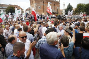 19.08.2018 Sandomierz. Wizyta premiera Mateusza Morawieckiego / Jarosław Kubalski / Radio Kielce