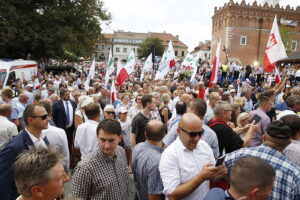 19.08.2018 Sandomierz. Wizyta premiera Mateusza Morawieckiego / Jarosław Kubalski / Radio Kielce