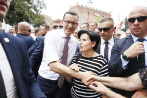 19.08.2018 Sandomierz. Wizyta premiera Mateusza Morawieckiego / Jarosław Kubalski / Radio Kielce