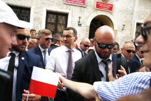 19.08.2018 Sandomierz. Wizyta premiera Mateusza Morawieckiego / Jarosław Kubalski / Radio Kielce