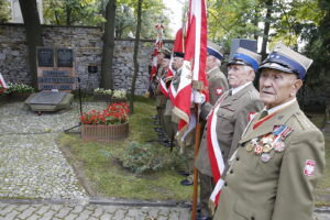 01.09.2018 Kielce. Uroczystości przy grobie prezydenta Stefana Artwińskiego z okazji 79. rocznicy wybuchu II wojny światowej / Jarosław Kubalski / Radio Kielce