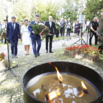 01.09.2018 Kielce. Uroczystości  przy grobie prezydenta Stefana Artwińskiego z okazji 79. rocznicy wybuchu II wojny światowej / Jarosław Kubalski / Radio Kielce