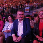 08.09.2018 Kielce. Festiwal Muzyki Tanecznej. Dzień drugi. Prezydent Kielc Wojciech Lubawski / Jarosław Kubalski / Radio Kielce