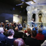 02.12.2018 Chmielnik. Świętokrzyski Sztetl. Aktorka Anna Seniuk / Jarosław Kubalski / Radio Kielce