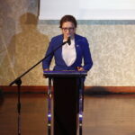 03.12.2018 Kielce. Hotel Binkowski. Barbórka w kieleckim oddziale Polskiej Spółce Gazownictwa. Wojewoda Agata Wojtyszek / Jarosław Kubalski / Radio Kielce